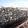 Sea Protection wall being constructed